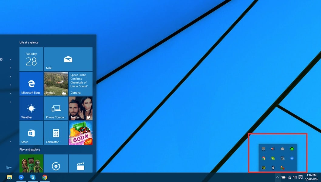 How to Remove mcagent.exe from Notification Area Icons - techinfoBiT