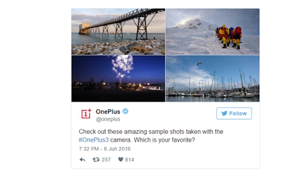 OnePlus 3 Camera Sample | OnePlus 3 Release Date in India | Price of OnePlus 3 in India - techinfoBiT