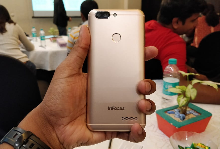 InFocus Unveiled Vision 3 SmartPhone With Dual Rear Camera & 4000 mAh Battery-techinfoBiT-Buy On Amazon