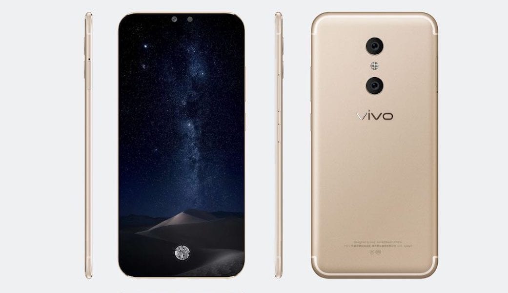 Vivo May Launch The World's First SmartPhone With 10GB RAM-techinfoBiT-Under-Display-Fingerprint-Sensor