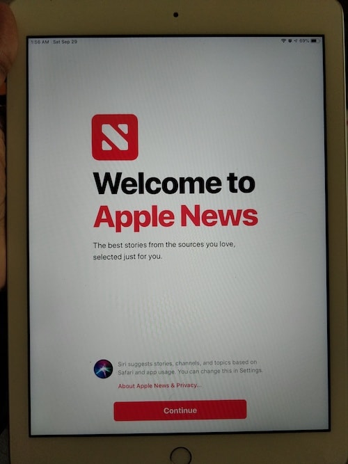 How To Enable & Use Apple News On iPad or iPhone In India - techinfoBiT-Apple News on iPhone-iPad-MacBook India-Pakistan-Srilanka-Asia-Sri Lanka-Bangladesh