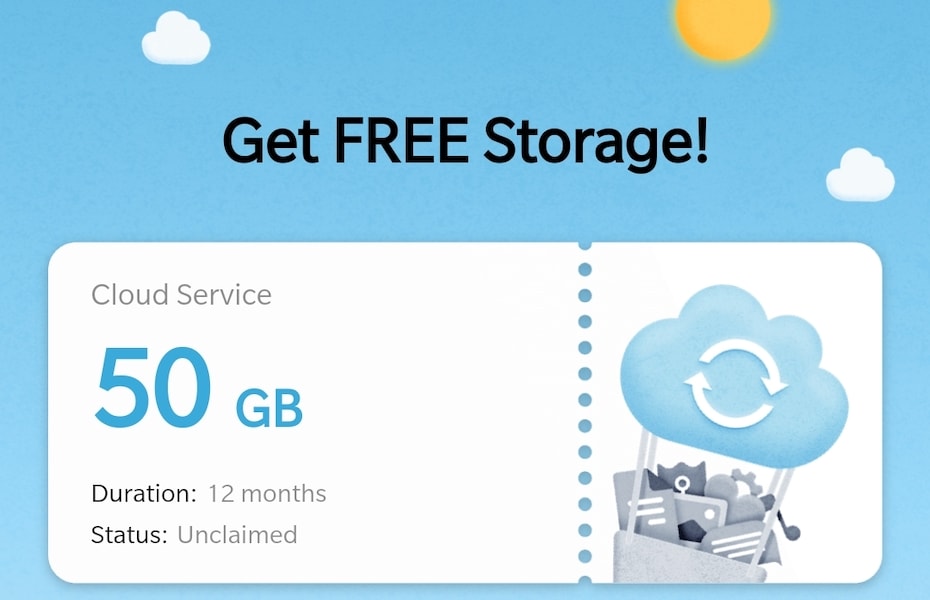 oneplus cloud storage