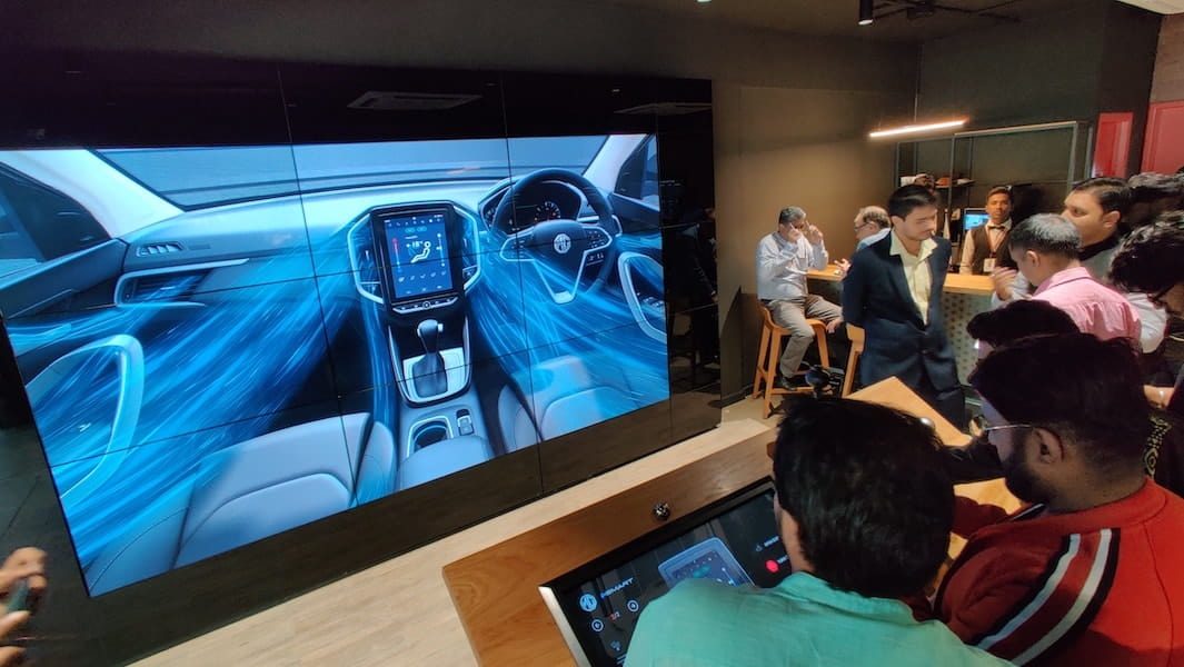 MG Digital Studio- India-s First Car-Less Digital Showroom by MG Motors-techinfoBiT
