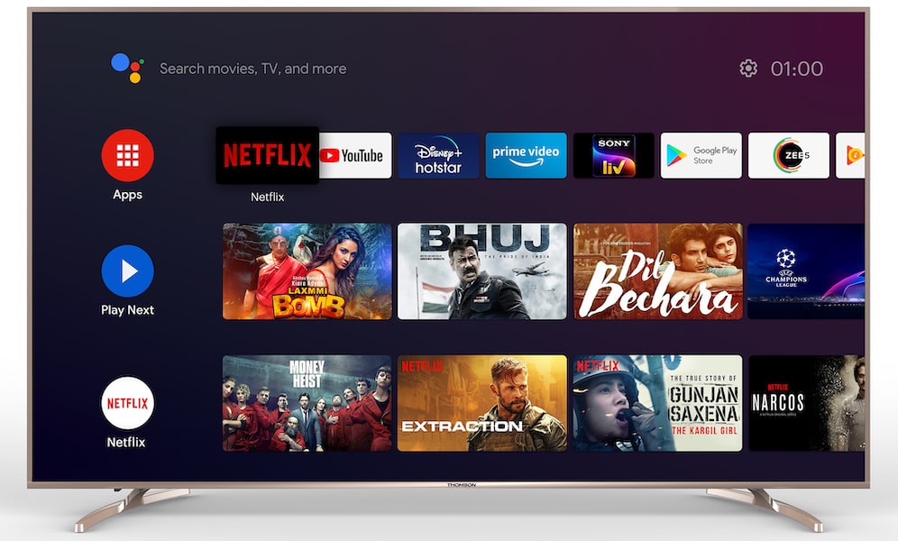 Thomson Enters Into the Luxury Segment with 75 inches Premium Make in India Certified Android TV-techinfoBiT