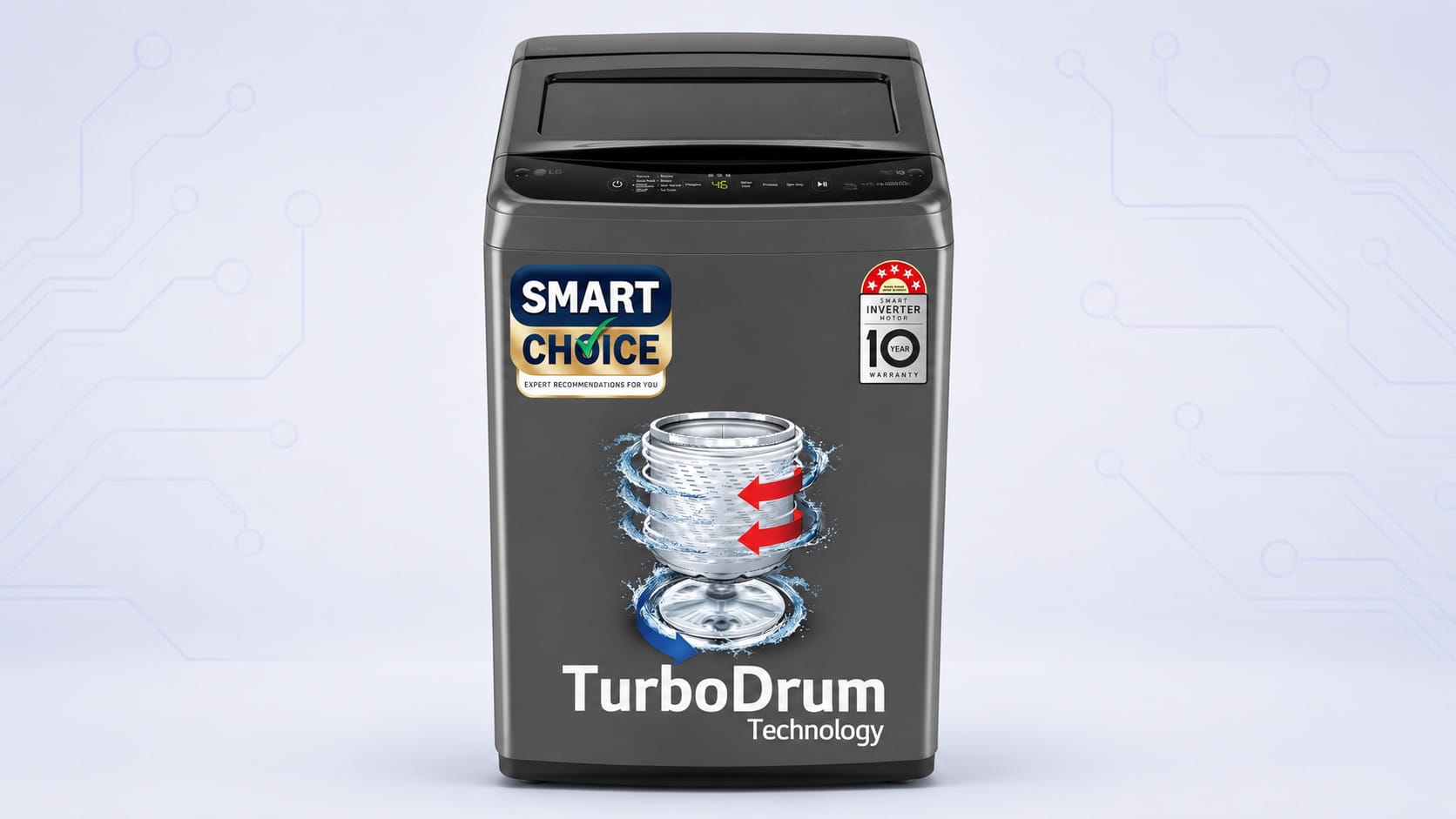 LG-Samsung Ecobubble, Samsung AI Wash, Samsung Hygiene Steam, LG Washing Machine, LG Smart Inverter-techinfoBiT